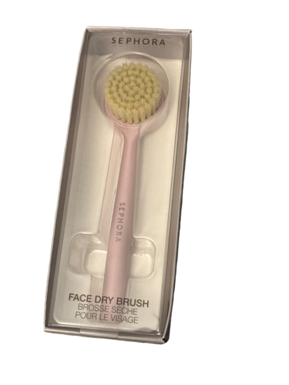 New Sephora Face Dry Brush, exfoliate